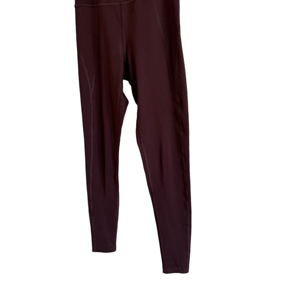 Girlfriend Collective Maroon Compressive High-Rise Legging, Size XS - Picture 3 of 8